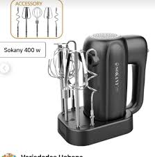 batidora de mano eléctrica Sokany 3 en 1